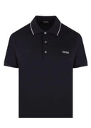 Tricou Zegna, Guler Polo, Negru