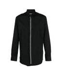 Camasa DSQUARED2, Accesorizata cu tinte, Black