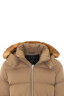 Geaca Moose Knuckles, Everest Fur Hood Puffer Jacket, Beige