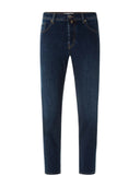 Jeans JACOB COHËN Jude Tapered, Comfort Denim – Albastru