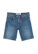 Pantaloni scurti JACOB COHEN, Slim Fit, Nicolas In Design, Blue