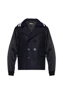 Palton scurt DSQUARED2 cu doua randuri de nasturi – Bleumarin