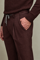 Pantaloni L.B.M. 1911 ED wool – Burgundy