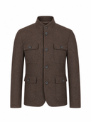 Jacheta GRAN SASSO,flannel wool - Maro