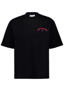 Tricou OFF WHITE, Printed Logo, OMAA120S25JER0081001, Skate Fit