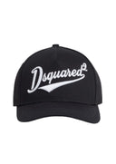 Sapca DSQUARED2, Logo Embroidered Baseball Cap Black