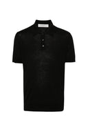 Tricou GOLDEN GOOSE, fine-knit polo shirt