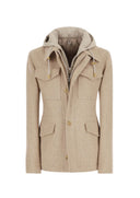 Jacheta LBM, Beige wool field jacket
