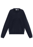 BLUZA OFF WHITE, NAVY BLUE Sweatshirt with logo