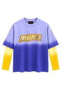 Bluza Bomber, DOUBLE SLEEVE T-SHIRT