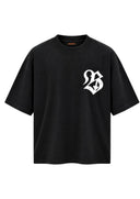 Tricou Bomber, LOGO T-SHIRT, BLACK