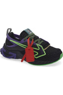 SNEAKERS OFF WHITE,  Space Memo Lace-Up Sneakers Woman, Purple