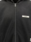 Hanorac REPRESENT, Faded effect logo patch - Negru