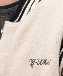Cardigan OFF WHITE alpaca wool - Beige