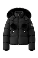 Geaca MOOSE KNUCKLES Everest Hooded Down Puffer – Negru