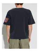 Tricou DSQUARED2, graffiti-print T-shirt, Negru