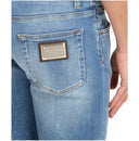 BLUGI DOLCE & GABBANA, Logo Brand, Slim Fit