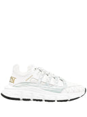 Sneakers Versace Trigreca, Alb Auriu
