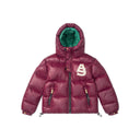 Geaca ALPHASTYLE, Kudu Double Hood Down Jacket, Burgundy