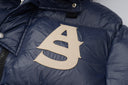 Geaca ALPHASTYLE, Kudu Double Hood Down Jacket, Navy Blue