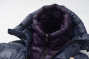 Geaca ALPHASTYLE, Kudu Double Hood Down Jacket, Navy Blue