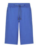 Pantaloni scurti DOLCE AND GABBANA, Logo Metalic, Blue