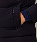 Jacheta MOORER, Navy blue jacket, Nolde