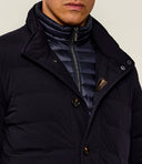 Jacheta MOORER, Navy blue jacket, Nolde