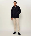 Jacheta MOORER, Navy blue jacket, Nolde