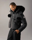 Geaca MOOSE KNUCKLES Everest Hooded Down Puffer – Negru