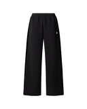 Pantaloni Moose Knuckles, velvet-trim track pants, Negru