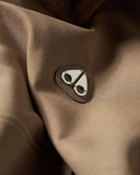 HANORAC Moose Knuckles, Mixed Media Bunny Hoodie, Bej
