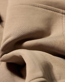 HANORAC Moose Knuckles, Mixed Media Bunny Hoodie, Bej