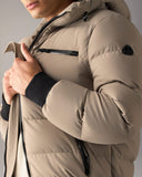 Geaca Moose Knuckles, SOHO DOWN BOMBER, Beige