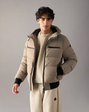 Geaca Moose Knuckles, SOHO DOWN BOMBER, Beige