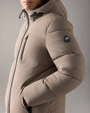 Geaca Moose Knuckles, SOHO 3Q DOWN JACKET, Beige