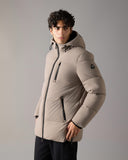 Geaca Moose Knuckles, SOHO 3Q DOWN JACKET, Beige