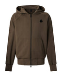 Hanorac Moose Knuckles, Yul Zip-Up Hoodie, Beige