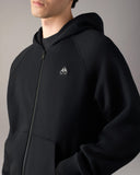 Hanorac Moose Knuckles, Yul Zip-Up Hoodie, Negru
