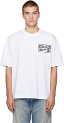 Tricou OFF WHITE, Embroidered Paisley Logo T-Shirt