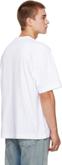 Tricou OFF WHITE, Embroidered Paisley Logo T-Shirt