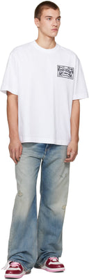 Tricou OFF WHITE, Embroidered Paisley Logo T-Shirt