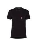 Tricou DSQUARED2, Just Right Fit, Red Label, Black