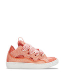 Sneakers Lanvin, Curb Suede in speckled leather