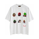 Tricou BOMBER Denis Rodman cu imprimeu grafic – Alb