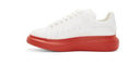 SNEAKERS ALEXANDER MCQUEEN - 553680WHTQ476, Insertie rosie, Piele