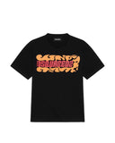 Tricou DSQUARED2, Surfer Print Multicolor, Black