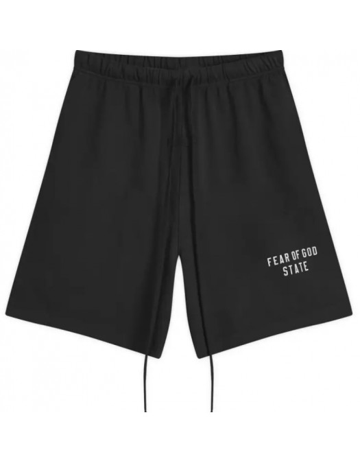 Pantaloni FEAR OF GOD,  Heavy Jersey Soccer Short - 160BT244160FBLACK