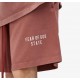 Pantaloni scurti, FEAR OF GOD, Heavy Jersey Soccer Short - 160BT244166FCRIMSON