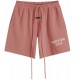 Pantaloni scurti, FEAR OF GOD, Heavy Jersey Soccer Short - 160BT244166FCRIMSON